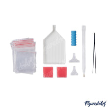 Charger l'image dans la galerie, Broderie Diamant - Papillon Janetta Forester 40x50cm toile tendue sur châssis