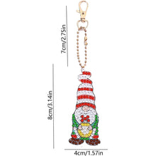 Charger l'image dans la galerie, Porte-Clés Diamond Painting 5D Elfes Rouges 10 Pièces