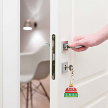 Charger l'image dans la galerie, Porte-Clés Diamond Painting 5D Ensemble 1 Noël 8 Pièces