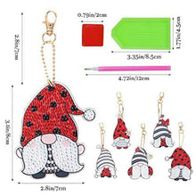 Charger l'image dans la galerie, Porte-Clés Diamond Painting 5D Gnome