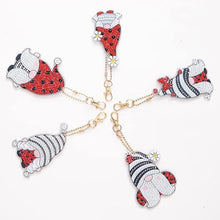 Charger l'image dans la galerie, Porte-Clés Diamond Painting 5D Gnome