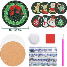 Charger l'image dans la galerie, Sous-Verre Diamond Painting 5D Thème de Noël