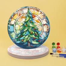 Charger l'image dans la galerie, Peinture par numéros Sets de Table 20 cm (6 pièces) - Cadeau de Noël Créatif