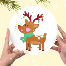 Charger l'image dans la galerie, Peinture par numéros Sets de Table 20 cm (4 pièces) - Thème de Noël 1