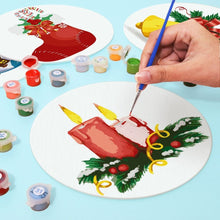 Charger l'image dans la galerie, Peinture par numéros Sets de Table 20 cm (4 pièces) - Thème de Noël 2