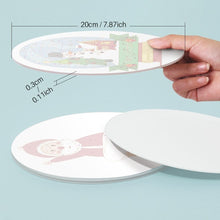 Charger l'image dans la galerie, Peinture par numéros Sets de Table 20 cm (4 pièces) - Père Noël