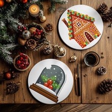 Charger l'image dans la galerie, Peinture par numéros Sets de Table 20 cm (4 pièces) - Maison en Pain d'Épices