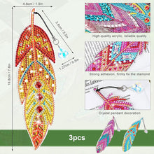Charger l'image dans la galerie, 3x Couvertures de Marque-Pages Diamond Painting