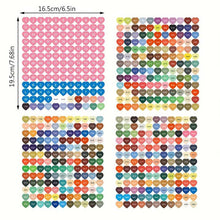 Charger l'image dans la galerie, 572 Étiquettes en Forme de Cœur DMC Diamond Painting