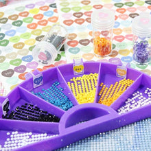 Charger l'image dans la galerie, 572 Étiquettes en Forme de Cœur DMC Diamond Painting