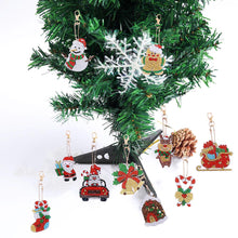 Charger l'image dans la galerie, Porte-Clés Diamond Painting Noël 21 Pièces
