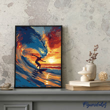 Charger l'image dans la galerie, Surf sur grande vague