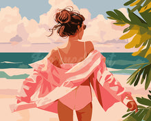 Charger l'image dans la galerie, Peinture par numéros Figured'Art Profitez de la plage