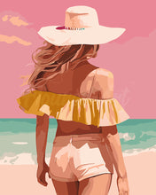 Charger l'image dans la galerie, Peinture par numéros Figured'Art Beauté au bord de la mer