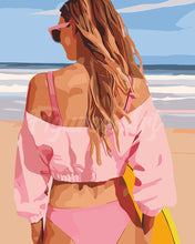 Charger l'image dans la galerie, Peinture par numéros Figured'Art Journée de plage avec style