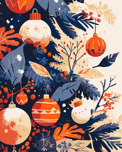 Charger l'image dans la galerie, Peinture par numéros Figured'Art Boules de Noël