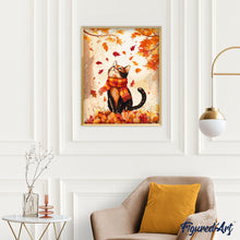 Charger l'image dans la galerie, Chat joueur en Automne
