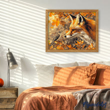 Charger l'image dans la galerie, Renard et oiseau en Automne