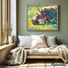 Charger l'image dans la galerie, Bébé Hippopotame et sa Maman