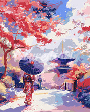Charger l'image dans la galerie, Peinture par numéros Figured'Art Jardin Japonais en Automne