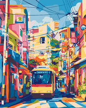 Charger l'image dans la galerie, Peinture par numéros Figured'Art Bus de la Ville de Tokyo