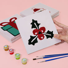 Charger l'image dans la galerie, Mini Peinture par numéros 15x15cm (4 pièces) - Icônes Classiques de Noël 2