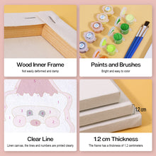 Charger l'image dans la galerie, Mini Peinture par numéros 15x15cm (4 pièces) - Icônes Classiques de Noël 2