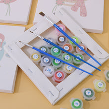 Charger l'image dans la galerie, Mini Peinture par numéros 15x15cm (9 pièces) - Personnages Mignons de Noël