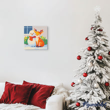 Charger l'image dans la galerie, Mini Peinture par Numéros 20x20cm avec cadre Amis de Fêtes