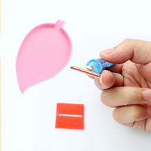 Charger l'image dans la galerie, 1 Paire de Plateaux Organisationnels Diamond Painting Design de Feuille Rose Accessoires