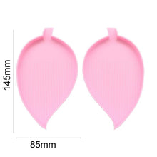 Charger l'image dans la galerie, 1 Paire de Plateaux Organisationnels Diamond Painting Design de Feuille Rose Accessoires