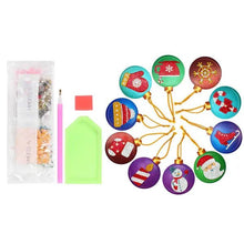 Charger l'image dans la galerie, Pendentif de Sapin de Noël avec Ensemble de 10 pièces