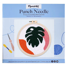 Charger l'image dans la galerie, Punch Needle Grande Feuille verte