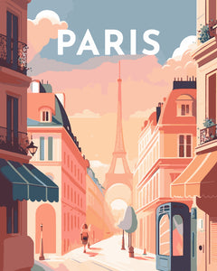 Affiche Vintage Paris