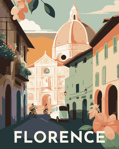 Affiche Vintage Florence