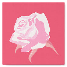 Charger l'image dans la galerie, Mini Peinture par Numéros petit format 20x20cm avec cadre Corolle de Rose