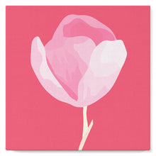 Charger l'image dans la galerie, Mini Peinture par Numéros petit format 20x20cm avec cadre Tulipe sur Tige