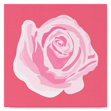 Charger l'image dans la galerie, Mini Peinture par Numéros petit format 20x20cm avec cadre Corolle de Rose 2