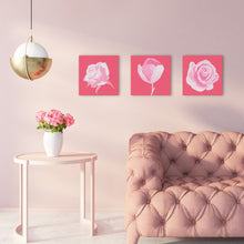 Charger l'image dans la galerie, Mini Peinture par Numéros 20x20cm avec cadre Corolle de Rose 2