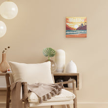 Charger l'image dans la galerie, Mini Peinture par Numéros 20x20cm avec cadre Plage de Malibu