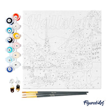 Charger l'image dans la galerie, Mini Peinture par Numéros 20x20cm avec cadre Hallstatt