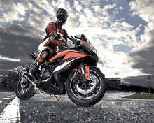 Charger l'image dans la galerie, peinture par numéros | A Moto | intermédiaire voitures et motos | FiguredArt