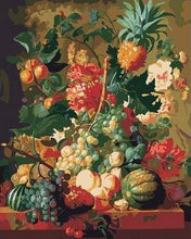 Charger l'image dans la galerie, peinture par numéros | Abondance de Fruits Frais | fleurs intermédiaire | FiguredArt