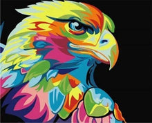 Charger l'image dans la galerie, peinture par numéros | Aigle Pop Art | aigles animaux facile oiseaux Pop Art | FiguredArt