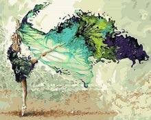 Charger l'image dans la galerie, peinture par numéros | Ballerine Moderne | danse facile | FiguredArt