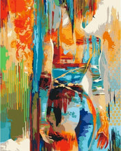 Charger l'image dans la galerie, peinture par numéros | Beauté en couleurs | nouveautés nu envies d'ailleurs romantique abstrait facile | FiguredArt