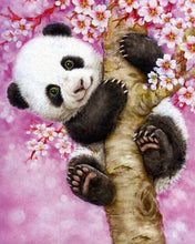 Charger l'image dans la galerie, peinture par numéros | Bébé Panda | animaux intermédiaire pandas | FiguredArt