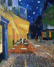 Charger l&#39;image dans la galerie, Broderie Diamant | Broderie Diamant - Van Gogh Terrace de Café | Broderie Reproduction dOeuvres reproduction doeuvres van gogh | FiguredArt