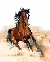 Charger l'image dans la galerie, peinture par numéros | Cheval en plein élan | animaux chevaux facile | FiguredArt