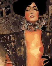 Charger l&#39;image dans la galerie, peinture par numéros | Gustav Klimt - Judith | nouveautés reproduction intermédiaire | FiguredArt